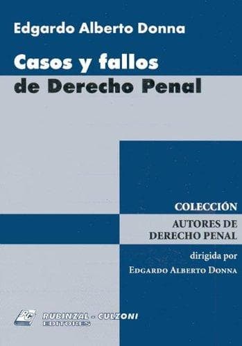 Portada de Casos y Fallos de Derecho Penal (Coleccion Autores de Derecho Penal)