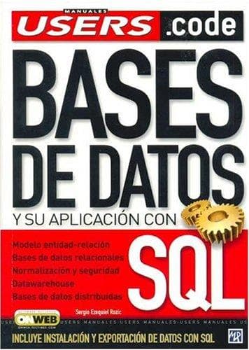 Portada de Bases de Datos y su Aplicacion con SQL
