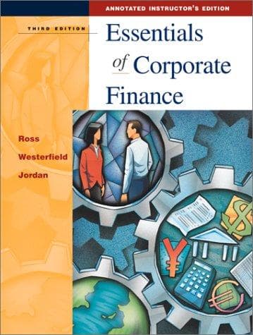 Portada de Essentials of corporate finance