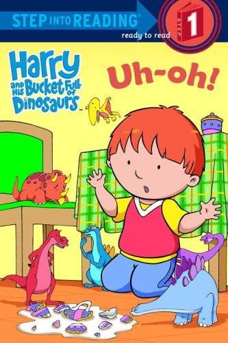 Portada de Harry and His Bucket Full of Dinosaurs Uh-Oh! (Step into Reading)
