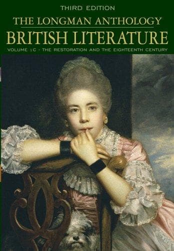 Portada de Longman Anthology of British Literature, Volume 1C