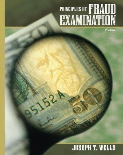 Portada de Principles of Fraud Examination