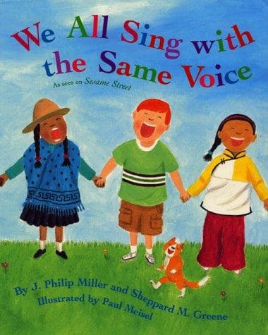Portada de We all sing with the same voice