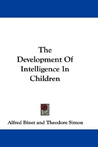 Portada de The Development Of Intelligence In Children