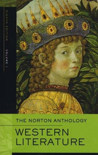 Portada de The Norton Anthology of Western Literature, Volume 1