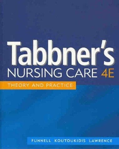 Portada de Tabbner's Nursing Care