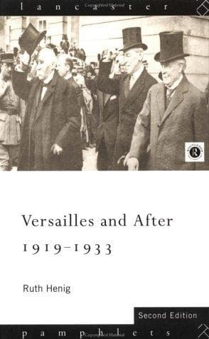 Portada de Versailles and after, 1919-1933