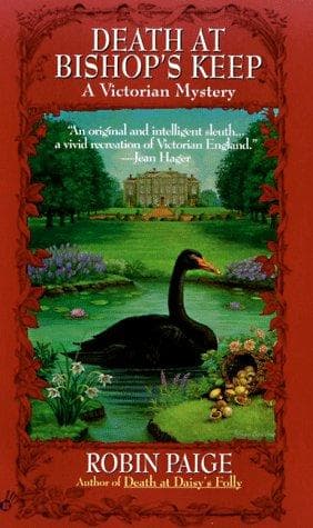 Portada de Death at Bishop's Keep (Robin Paige Victorian Mysteries, No. 1)