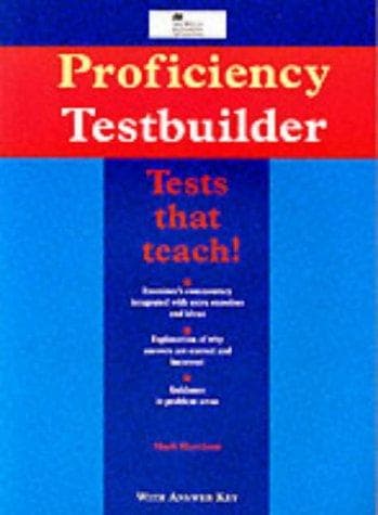 Portada de Proficiency Testbuilder 1 - With Key