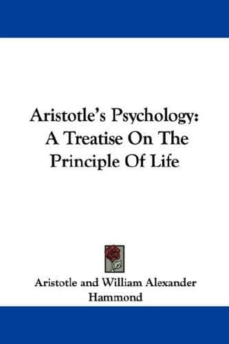 Portada de Aristotle's Psychology