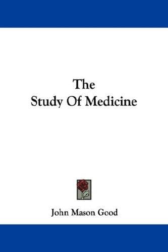 Portada de The Study Of Medicine