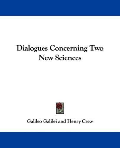 Portada de Dialogues Concerning Two New Sciences