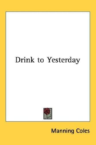 Portada de Drink to Yesterday