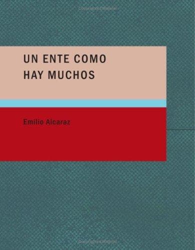 Portada de Un ente como hay muchos (Large Print Edition)