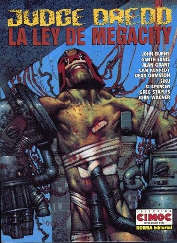 Portada de Juez Dredd vol.2: la ley de Megacity/ Judge Dredd vol.2
