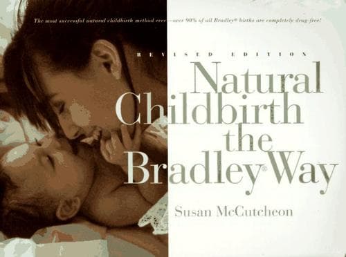 Portada de Natural Childbirth the Bradley Way