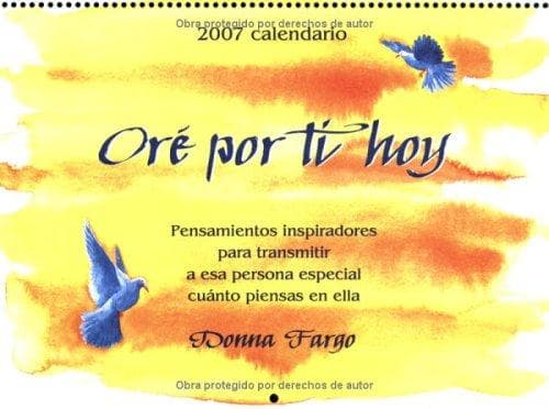Portada de Ore Por Ti Hoy/i Prayed for You Today (2007 Calendar)