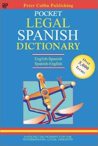 Portada de Pocket Legal Spanish Dictionary