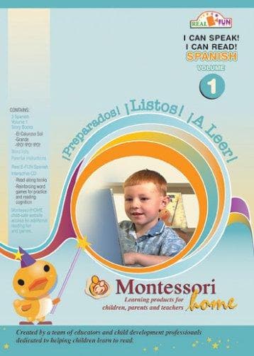 Portada de MontessoriHOME Real E-FUN New Reader Collection Level 1 Volume 1
