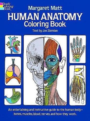 Portada de Human Anatomy Coloring Book (Colouring Books)