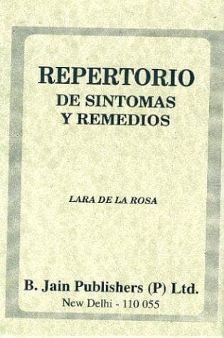Portada de Repertorio de Sintomas y Remedios