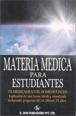 Portada de Materia Medica para Estudiantes
