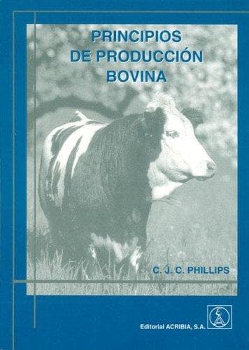 Portada de Principios de Produccion Bovina
