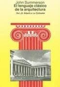 Portada de El Lenguaje Clasico de la Arquitectura