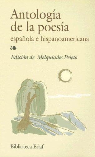 Portada de Antología de la poesía española e hispanoamericana