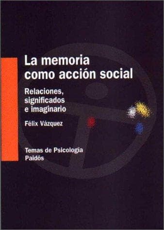 Portada de La Memoria Como Accion Social