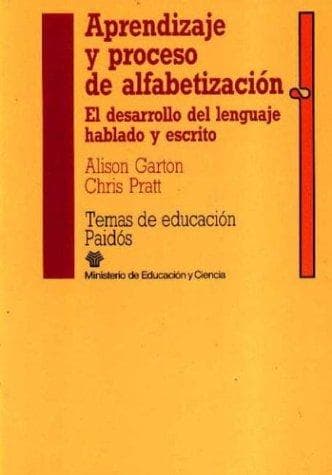 Portada de Aprendizaje Y Proceso De Alfabetizacion