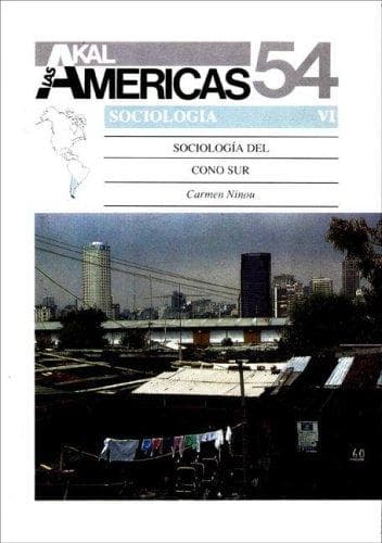 Portada de Sociologia del cono Sur/ Sociology of South America (Las Americas/ the Americas)