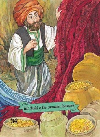 Portada de Ali Baba y Los Cuarenta Ladrones