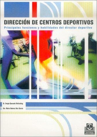 Portada de Direccion de Centros Deportivos / Direction of Sports Centers