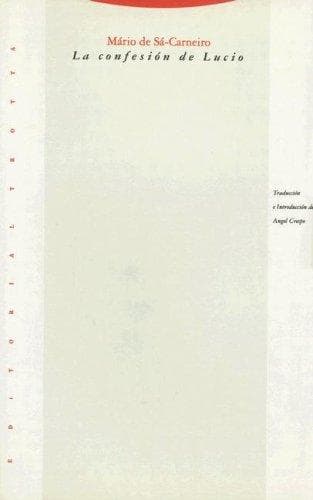 Portada de La Confesion de Lucio (Dicha de Enmudecer)