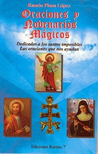 Portada de Oraciones Y Novenarios Magicos