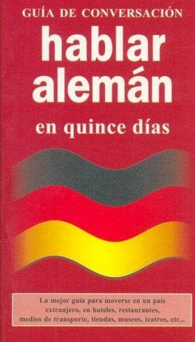 Portada de Hablar Aleman En Quince Dias - Guia de Conversacion