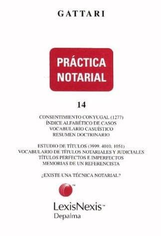 Portada de Práctica notarial