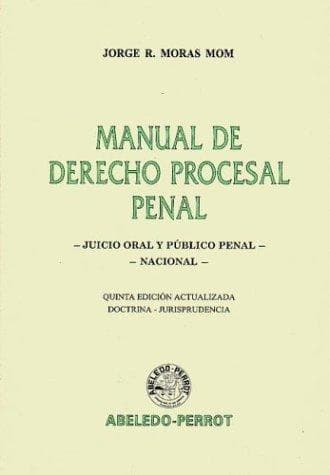 Portada de Manual de Derecho Procesal Penal. Juicio Oral y Publico Penal, Nacional