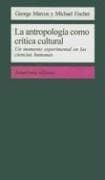 Portada de La Antropologia Como Critica Cultural