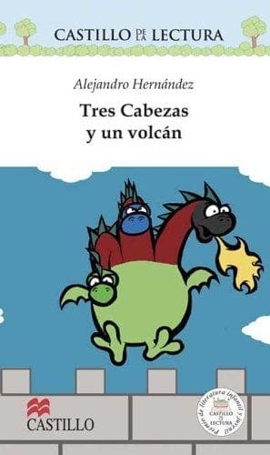 Portada de Tres Cabezas y un volcan (Castillo De La Lectura Blanca / White Reading Castle)