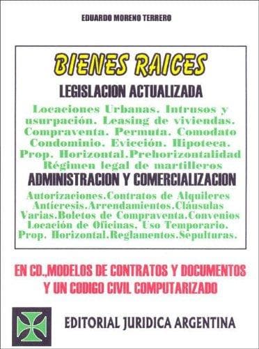 Portada de Bienes Raices - Legislacion Actualizada