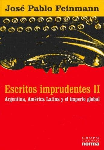 Portada de Escritos Imprudentes