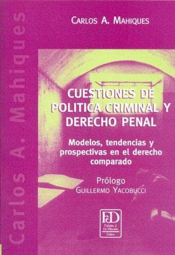 Portada de Cuestiones de Politica Criminal y Derecho Penal
