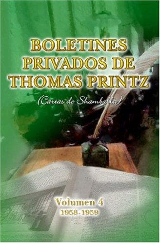 Portada de BOLETINES PRIVADOS DE THOMAS PRINTZ, vol. 4