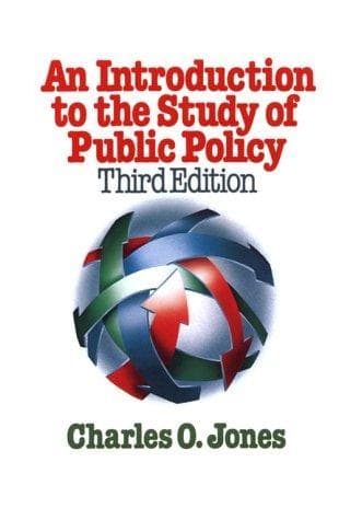 Portada de An introduction to the study of public policy