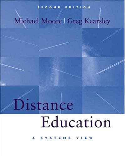 Portada de Distance Education