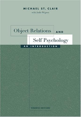 Portada de Object Relations and Self Psychology
