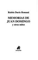 Portada de Memorias de Juan Domingo y otros mitos