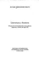 Portada de Literatura y frontera